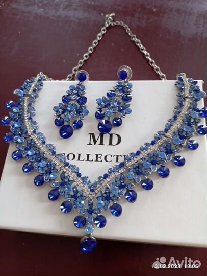 Ожерелье и серьги
