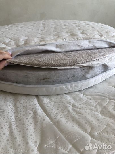 Матрас детский круглый и овальный