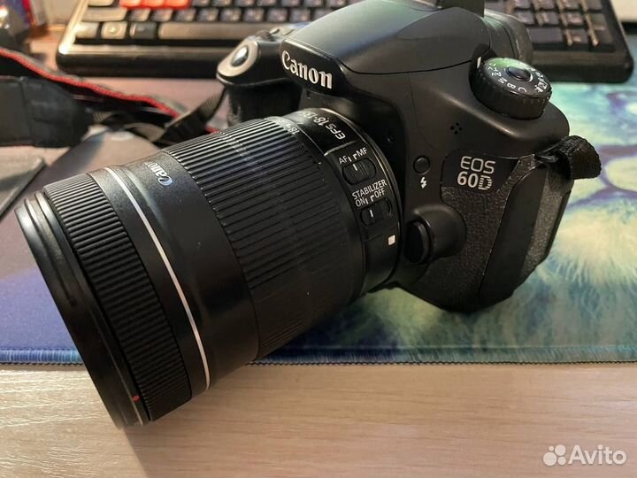 Фотоаппарат canon 60D + 18-135