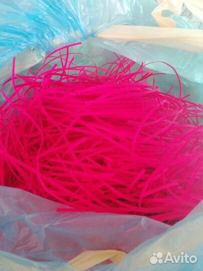 Бумажный наполнитель (стружка)