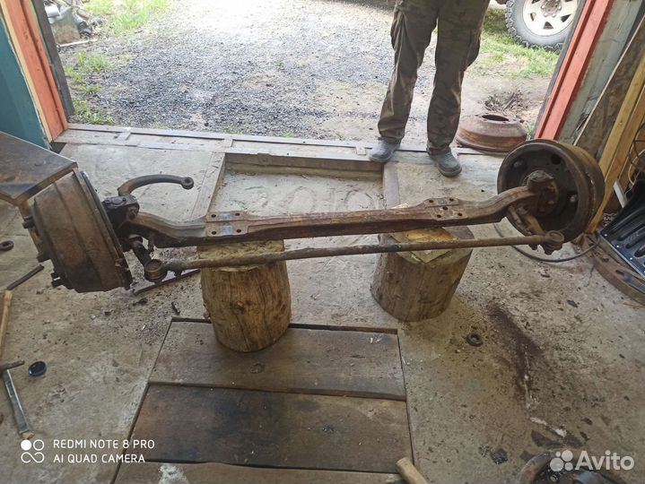 Балка газ53 в сборе