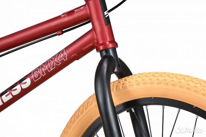 Велосипед BMX Stark Madness 4 красный/черный