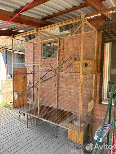 Клетка, Вольер для белок и птиц