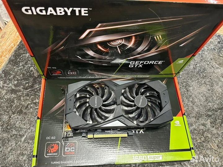 Видеокарта gtx 1660 super 6gb