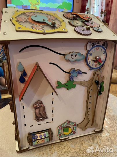 Бизиборд домик большой