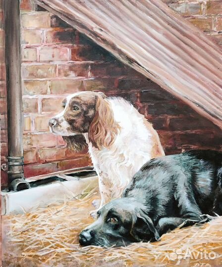 Картина маслом на холсте