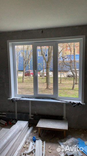 Остекление коттеджа окна пвх