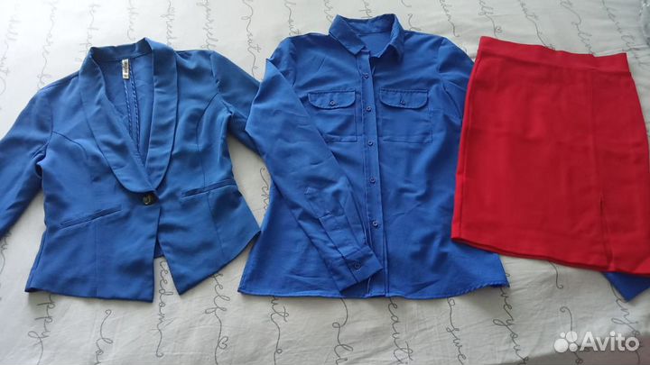 Вещи пакетом на девушку