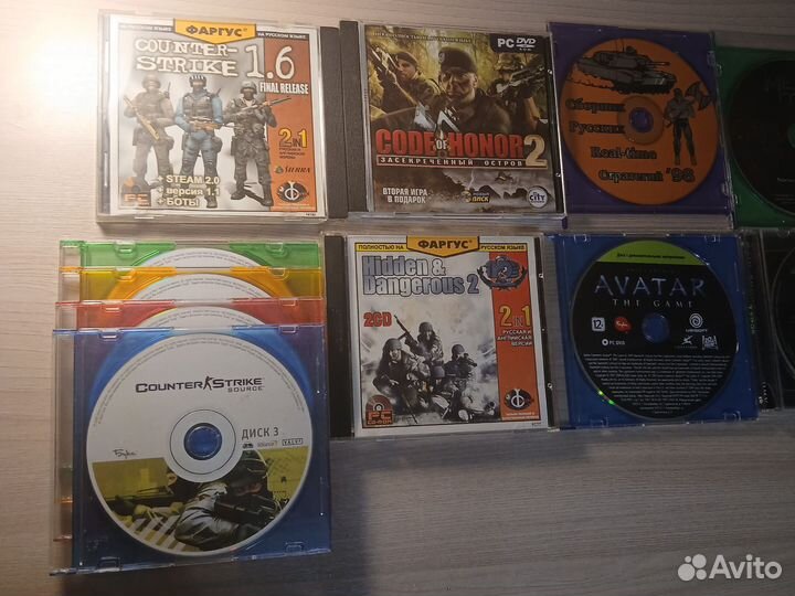 Диски старых игр