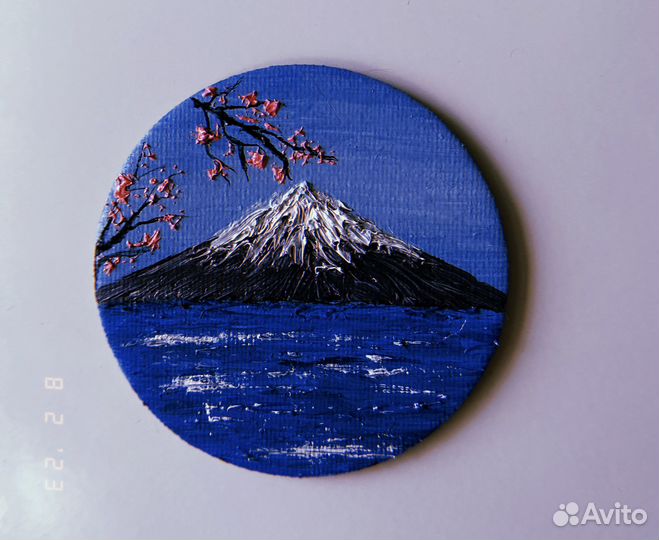 Холсты-магниты маслом ручной работы