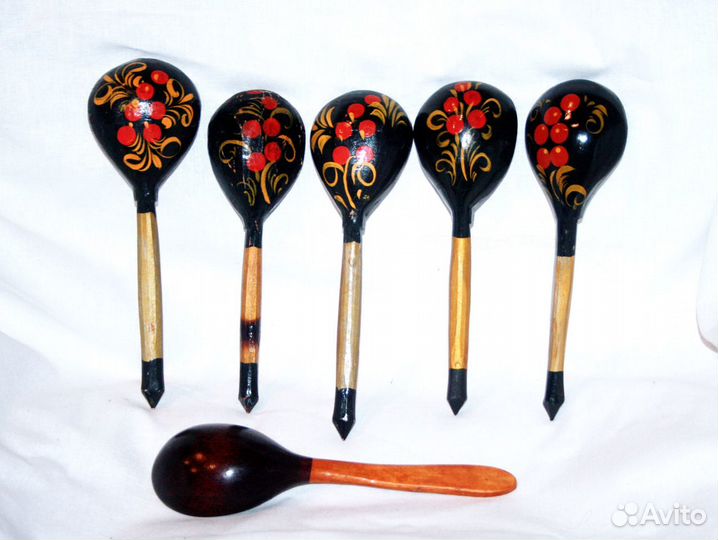 Ложки Хохломская роспись