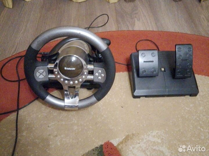 Игровой руль Руль Defender Forsage GTR