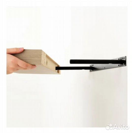 Полка навесная IKEA lack скрытого монтажа 110 см