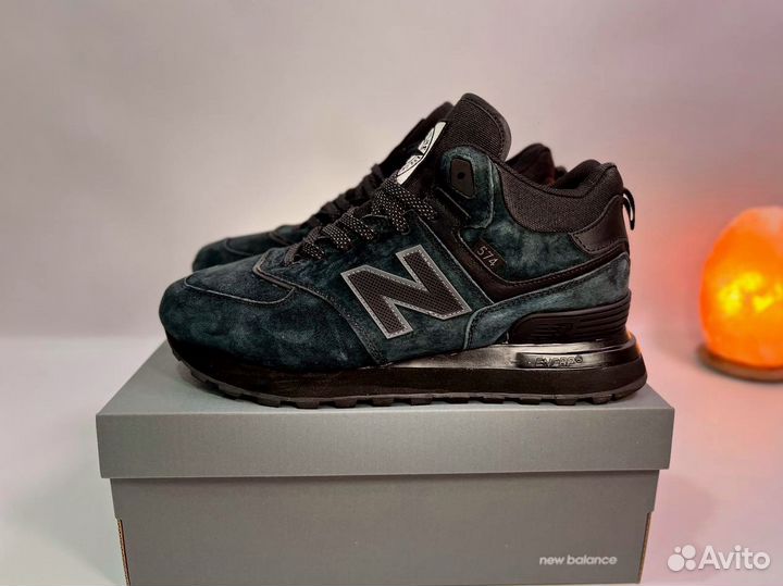 Кроссовки New Balance 574 Stone Island зима