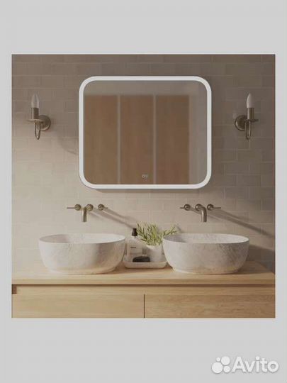 Новое зеркало с подсветкой и подогревом