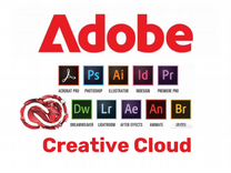 Adobe Creative Cloud лицензия подписка