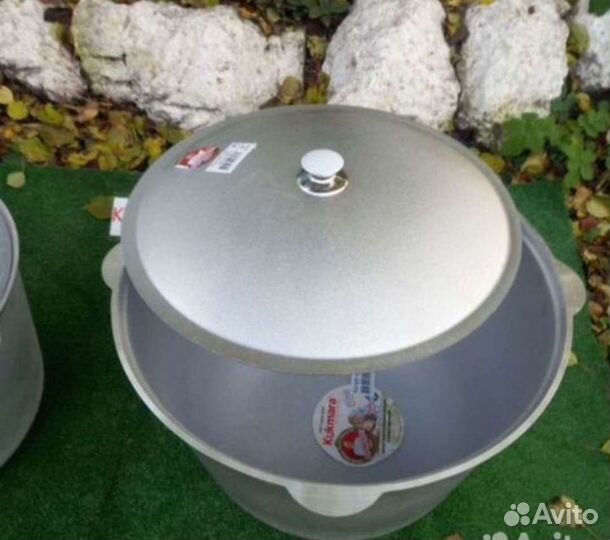 Котелок алюминиевый 40 лит