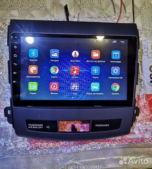 Магнитола mitsubishi outlander xl 2006-12, 9