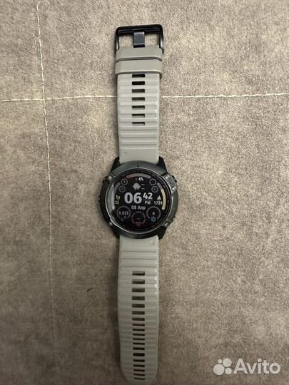 Часы garmin fenix 6x sapphire carbon grey DLC