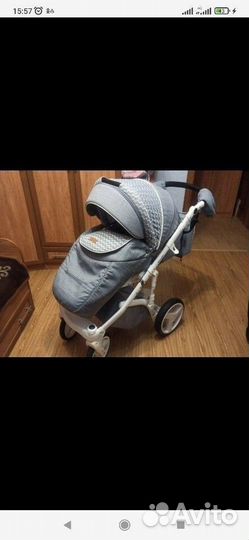 Коляска 2 в 1 adamex massimo