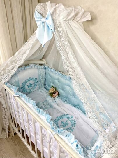 Бортики в кроватку