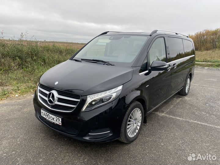 Аренда минивэна mercedes v класс, заказ авто