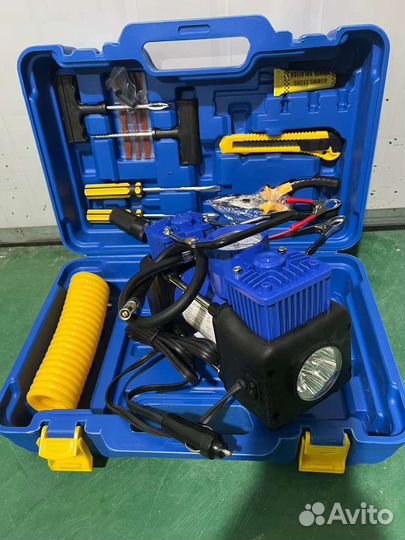 Компрессор автомобильный двухцилиндровый