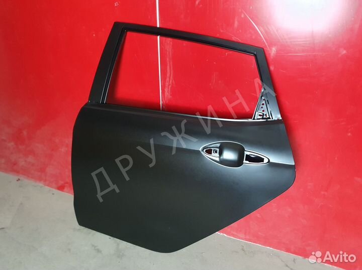 Дверь задняя левая Kia Rio 3 2011-2017 хэтчбек