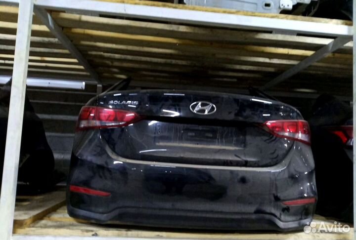 Задняя часть кузова хундай Солярис 2