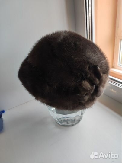 Шапка норковая женская