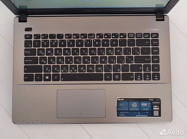 Процессор i5 Игровой Ноутбук Asus X450