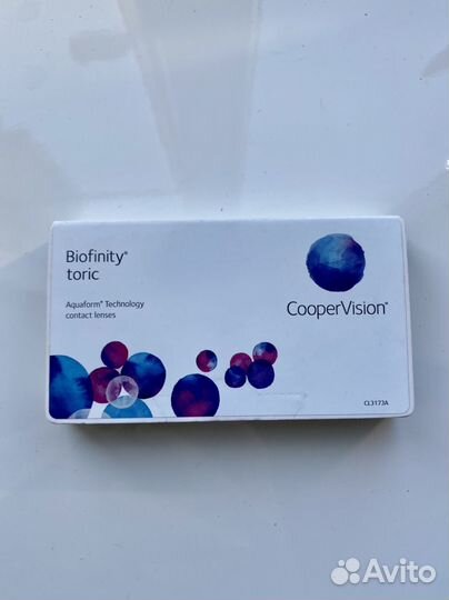 Контактные линзы CooperVision Biofinity toric
