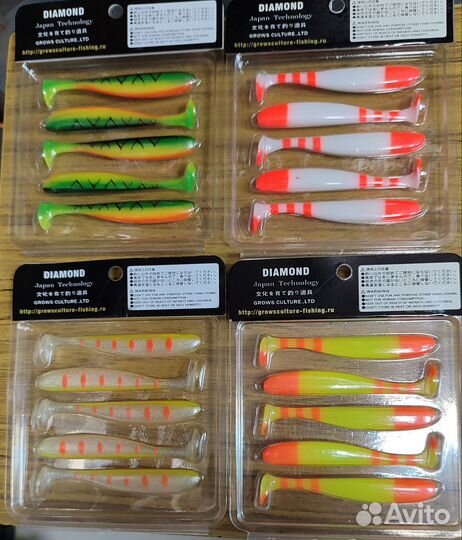 Силиконовые приманки Easy Shiner Pro