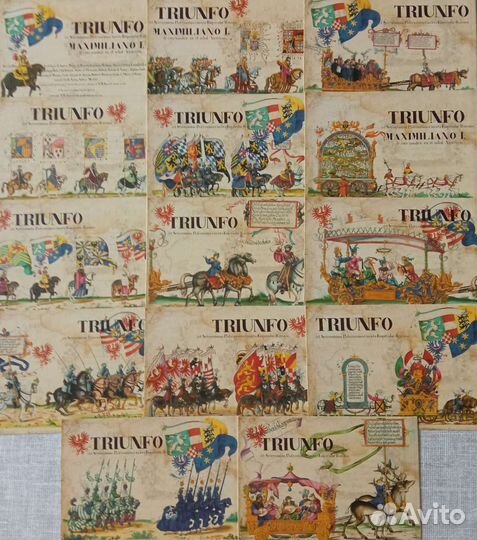 Почтовые карточки Триумф Максимилиана