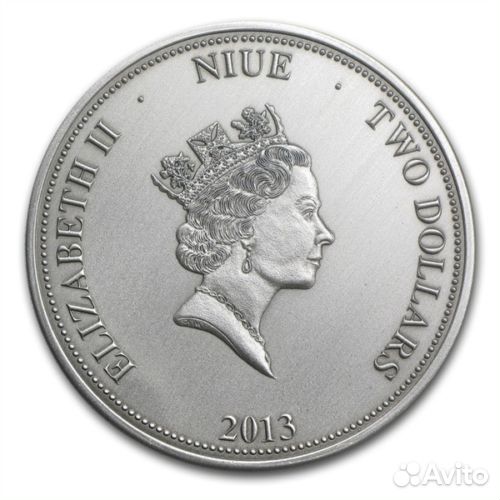 Серебряные монеты Конго Ниуэ Токелау