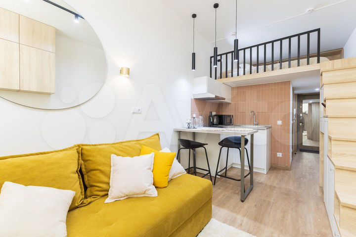 Квартира-студия, 25 м², 1/4 эт.