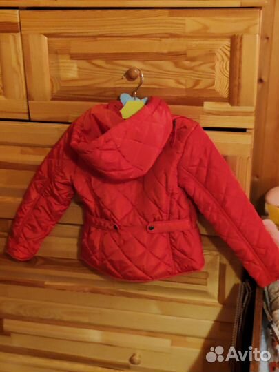 Куртка демисезонная для девочки 110 116
