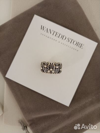 Chrome hearts кольцо