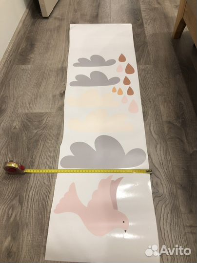 Интерьерные стикеры наклейки на стену шкаф