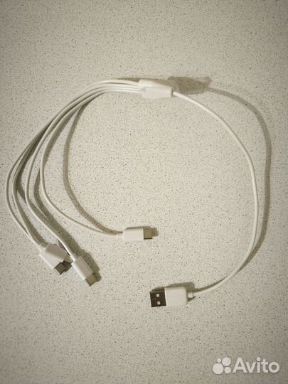 Провод 1 USB 4 Type-C для зарядки порогов