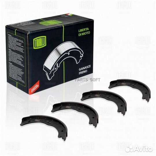 Колодки ст.торм.mercedes viano/vito W639 03- GF1565 trialli