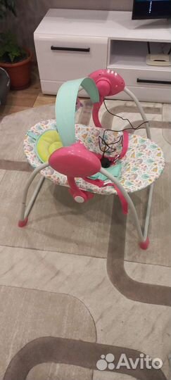 Детские электронные качели