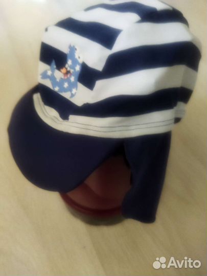 Шапочка для малыша для моря и от солнца