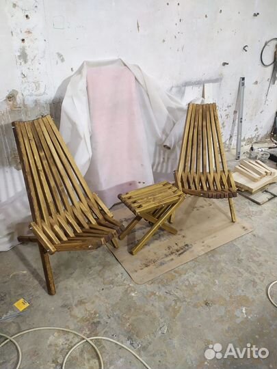 Кресло шезлонг для дачи