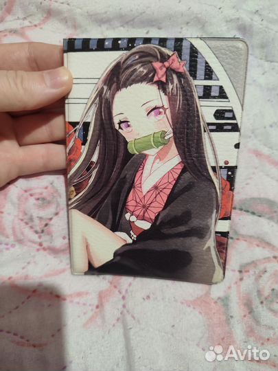 Обложка на паспорт - Клинок рассекающий демонов