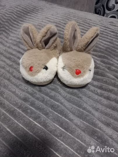 Тапочки домашние детские