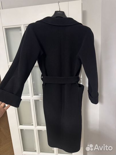 Пальто черное 44