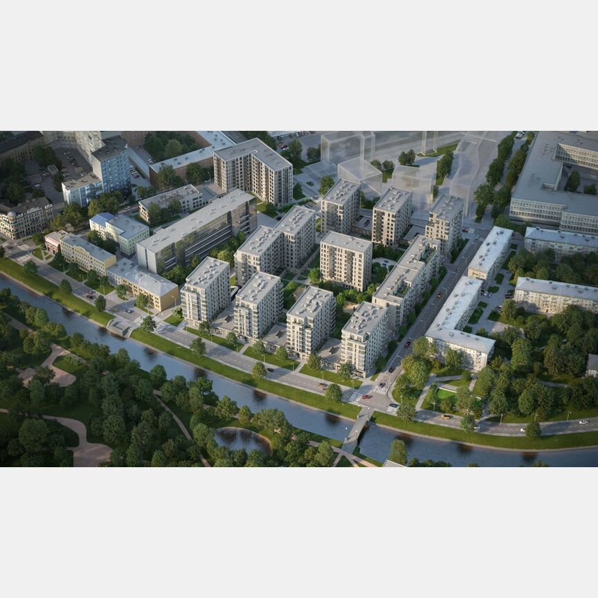 1-к. квартира, 51,1 м², 7/9 эт.