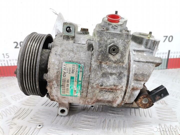 Компрессор кондиционера для Volkswagen Caddy 3