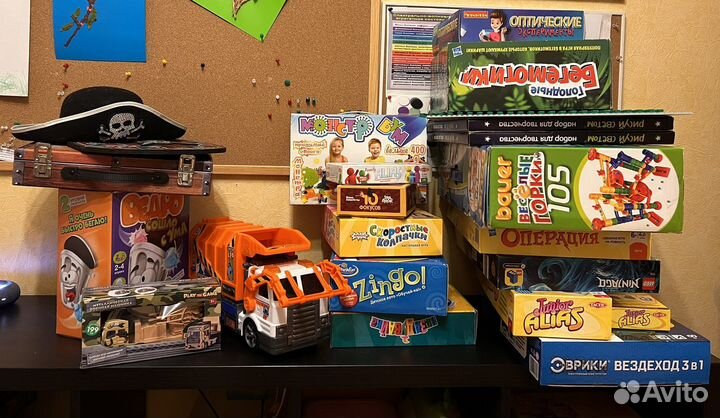 Настольные игр новые и б/у